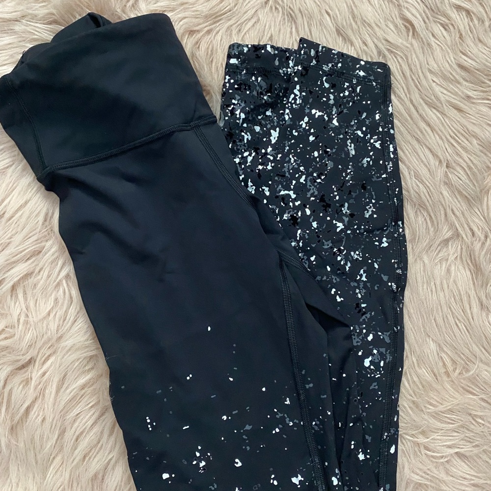 Lululemon size 6 Sparkle leggings